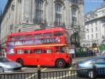 Ommnisbus in London - Aufnahme im Mai 2006