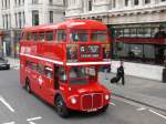 London am 16.07.2009, Routemaster