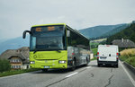 Ein Irisbus Crossway der SAD unterwegs als Linie 402 (Brunico, Autostazione/Bruneck, Busbahnhof - S.