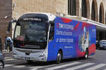 Iveco Magelys, Shuttlebus vom Bahnhof Roma Termini zum Flughafen Ciampino. Rom 05.2025