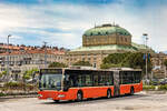 Rijeka. In einer der gr��ten St�dte Kroatiens wird der Stadtverkehr vom Busunternehmen „Autotrolej“ gef�hrt. Ein Citaro G steht am 10. Mai 2026 abfahrbereit am Busbbahnhof.