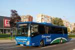 Kroatien / Bus Zagreb / Autobus Zagreb: Iveco Crossway von Auto promet Sisak d.o.o., aufgenommen im Oktober 2017 an der Haltestelle  Sopot  im Stadtgebiet von Zagreb.