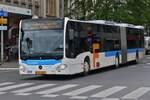 EF 1207, Mercedes Benz Citaro, von Emile Frisch, in den Straen der Stadt Luxemburg unterwegs.