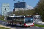 WK 8654, Mercedes Benz Citaro des CFL, in der Stadt Luxemburg gesehen am 19.04.2019.