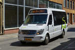 SL 3497, Mercedes Benz Sprinter von Sales Lentz, unterwegs in den Straßen von Ettebrück.
