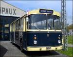 (42456) Dieser Büssing Bus von 1957 gehört dem Straßenbahnmuseum der Stadt Luxembourg.