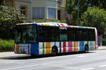 XX 5791, Irisbus Citekis des VDL, auf seiner Runde durch die Stadt Luxemburg.