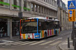 GU 7217, Mercedes Benz Citaro des VDL, gesehen in der Stadt Luxemburg.