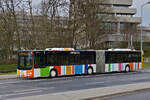 ST 3061, MAN Lions’s City, des VDL, bedient seine Linie in der Stadt Luxemburg. 01.2023
