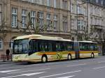 (DC 9535) VanHool A 300 Hybrid Gelenkbus von Demy Cars aufgenommen in Stadt luxemburg am 22.01.2014.