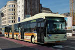 DC 9522, VanHool New AG 300, von Demy Cars, nahe dem Bahnhof in der Stadt Luxemburg.