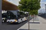 DC 4482, Mercedes Benz Citaro von Demy Cars, die Fahrgäste sind am Busbahnhof in Mersch ausgestiegen, der Bus ist nun auf dem Weg zur Abstellung. 07.2023
