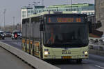 DC 4418, MAN Lion’s City, von Demy Cars, auf der Roten Brcke in der Stadt Luxemburg.
