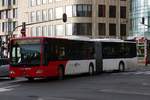 VE 2071, Mercedes Benz Citaro von Voyages Ecker, unterwegs in der Stadt Luxemburg.