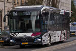 EW 5127, MAN Lions City e, von Emile weber, aufgenommen in Esch Alzette.