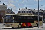 JC 6026, Setra S 415 LE von Josy Clement, am Bahnhof in Mersch.