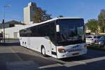 DC 9557, Setra 419 UL,von Voyages Schmit, stand in Ettelbrück am Bahnhof.