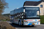 VS 1260, Setra S 415 LE von Voyages Simon, aufgenommen in der Nähe von Wiltz.