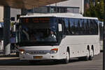 VS 1520 Setra S 419 UL, von Voyages Simon, als SEV auf der Linie L 10 Ettelbrück - Luxemburg unterwegs, bediennt alle Bahnhöfe auf der Strecke.