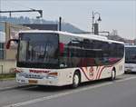 WV 2068, Setra 416Le von Voyages Wagener stand am 07.04.2019 in Diekirch nahe dem Bahnhof.