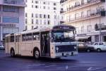 Monaco Monte-Carlo Buslinie 1 am 13. August 1974.