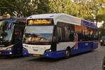 VDL Citeae Bus von Arriva, aufgenommen in den Straßen von Maastricht. 06.10.2023
