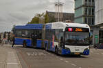 32-BJJ-2; VDL Citea e; Gelenkbus, von ARRIVA; auf der Linie 10 in Maastricht unterwegs.