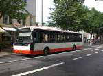 VDL Berkhof Ambassador 200 auf der Linie 44 nach Aachen Hauptbahnhof in der Aachener Innenstadt.(10.7.2012) 