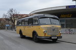 Postbus Steyr 480  PT 38103  als Sonderfahrt am   Andreas-Hofer-Platz, 11.03.2016