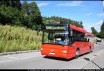 Ein MAN A72 SÜ 363 unterwegs beim Postbus in Niederösterreich.