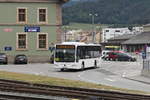 Mercedes-Benz O 530 II (Citaro Facelift) von Postbus (BD-13984) als Schienenersatzverkehr für die Karwendelbahn, bei der Verladestelle am Hauptbahnhof Innsbruck.