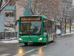 Graz. Einen C2 €6 von Postbus (BD 15814) konnte ich am 03.12.2020 als Linie 66 in der Fröhlichgasse ablichten.
