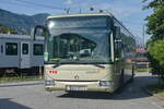 Iveco-Irisbus Crossway von Postbus (BD-13877) abgestellt am Bahnhof Ötztal.