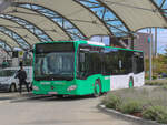 Graz. BD 13731, ein ehemaliger Bus aus St. Pölten, ist im Jahr 2020 nach graz umstationiert worden. Hier ist er am 29.09.2020 in Graz Puntigam zu sehen.