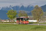 Iveco-Irisbus Crossway von Postbus (BD-15111) als Schienenersatzverkehr Telfs - Ötztal in Silz, Tiroler Straße.