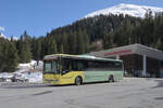 Iveco-Irisbus Crossway von Postbus (BD-16924) als Linie 310 an der Hst. Mittelberg Gletscherbahn. Aufgenommen 27.3.2025.