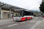 Iveco-Irisbus Crossway von Postbus (BD-14335) als Linie 546 am Bhf. Bad Ischl. Aufgenommen 28.8.2025.