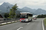 Mercedes-Benz Intouro von Postbus (BD-16058) als Linie 150 in Hof bei Salzburg auf der B158. Aufgenommen 28.8.2025.