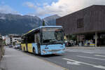Iveco-Irisbus Crossway von Postbus (BD-16678) als Linie 589 in Innsbruck, Leopoldstra�e. Aufgenommen 29.8.2025.