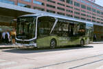 MAN Lion's City E von Postbus (BD-1035) als Shuttle Swarowski Kristallwelten am Hbf. Innsbruck. Aufgenommen 11.9.2025.