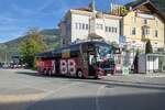 MAN Lion's Coach von Postbus (BD-12212) als Schienenersatzverkehr f�r die Arlbergbahn in �tztal-Bahnhof.