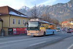 Iveco-Irisbus Crossway von Postbus (BD-16671) als Linie 540 in Hall in Tirol, B171a. Aufgenommen 22.1.2026.