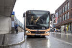 MAN New Lions City von Postbus (BD-12174) als Skibus St. Anton am Arlberg Linie 3 an der Hst. St. Anton Terminal West. Aufgenommen 12.2.2026.