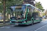 MAN Lion's City E von Postbus (BD-1044) als Linie 502 in Bludenz, Schillerstra�e. Aufgenommen 28.7.2026.