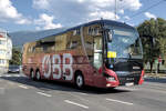 MAN Lion's Coach von Postbus (BD-12208) als Schienenersatzverkehr f�r die Brennerbahn in Innsbruck, Amraser Stra�e. Aufgenommen 30.7.2026.