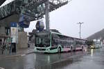 MAN New Lions City von Postbus (BD-12186) als Skibus St.