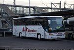 Ein SETRA S 415 GT-HD von K&K Busreisen beim SEV in Wiener Neustadt.