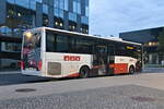 Iveco-Irisbus Crossway von Stroissmüller (WE-821GO) als Linie 485 an der Haltestelle Wels Hbf. Aufgenommen 13.9.2022.