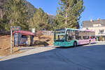 Mercedes-Benz Citaro 2. Generation von Paznauntaler (LA-PVU10) als Linie 260 an der Hst. Ischgl Mehrzweckhaus. Aufgenommen 2.3.2025.