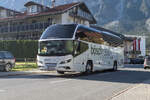 Neoplan Cityliner von B�sch Reisen als Schienenersatzverkehr f�r die Arlbergbahn in �tztal-Bahnhof.